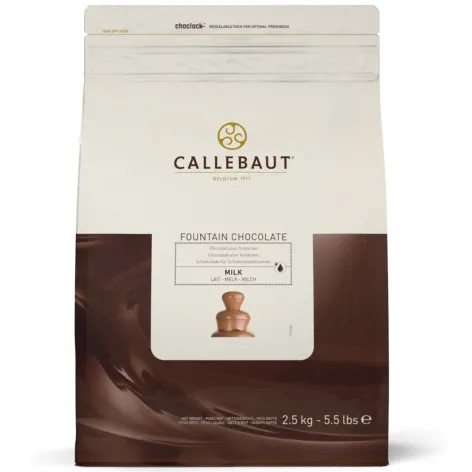 Callebaut Milk Chocolate for Fountains